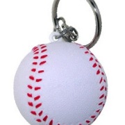 baseball keytag