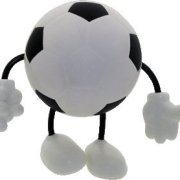 anti-stress soccer shape
